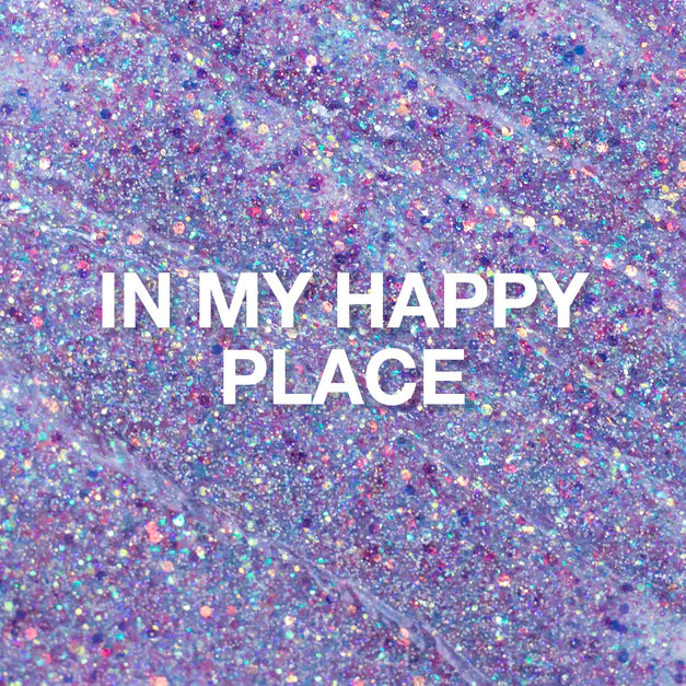 In My Happy Place Glitter Gel